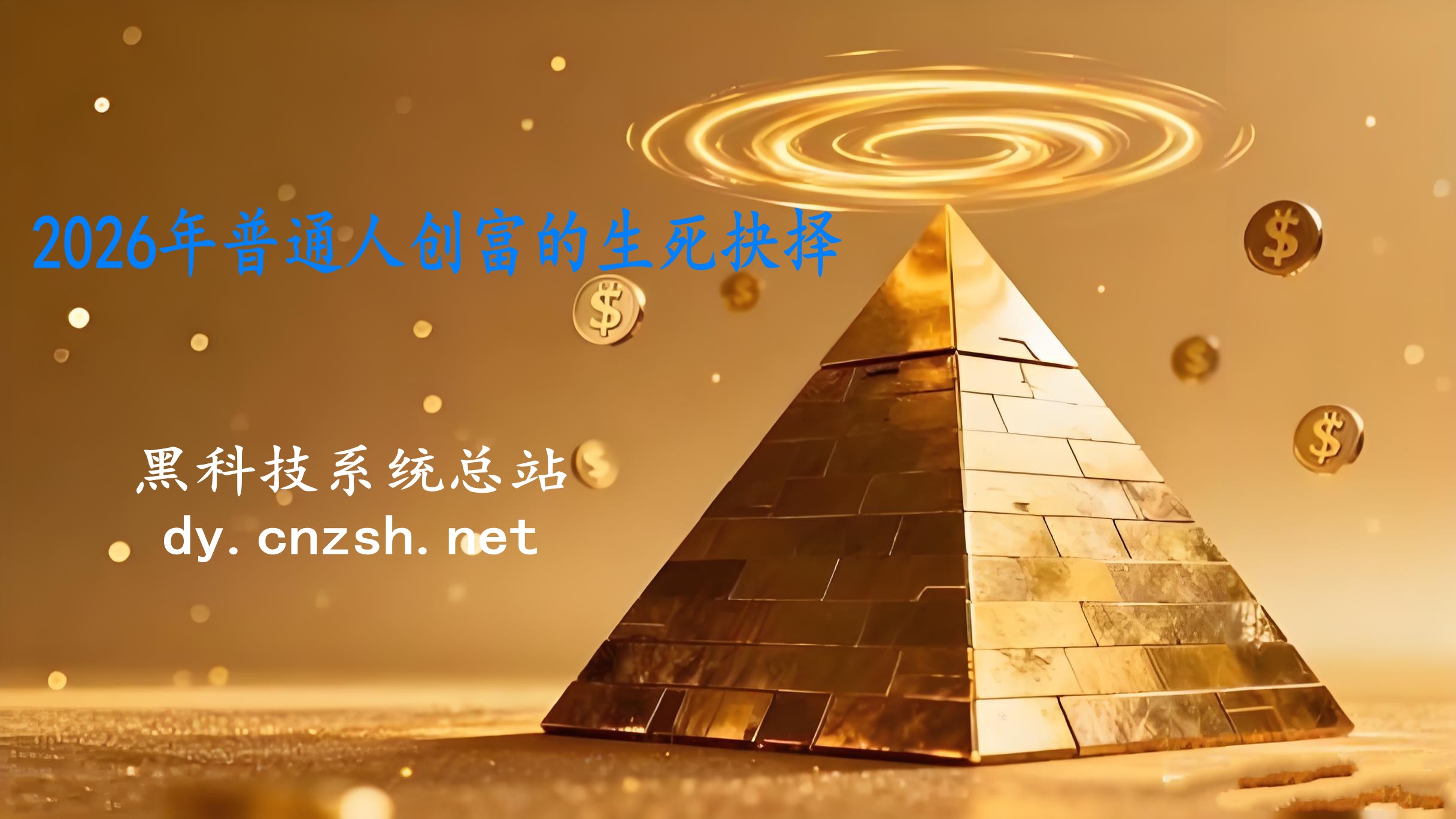 2026年普通人创富的生死抉择，副业是不朽的话题-亿多多首码网