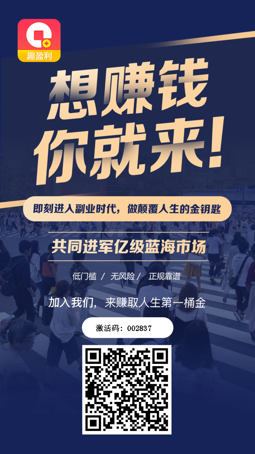 趣盈利注册码